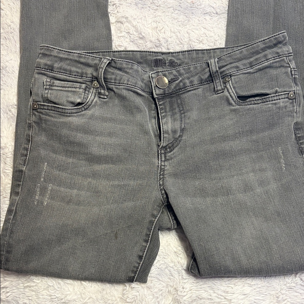 Kut from the Kloth Gray Skinny Jeans